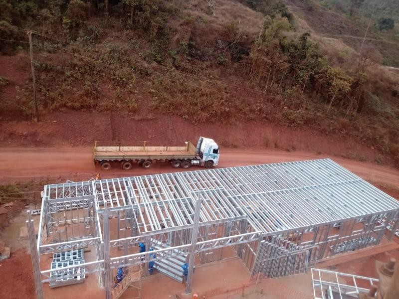 Construção em light steel frame