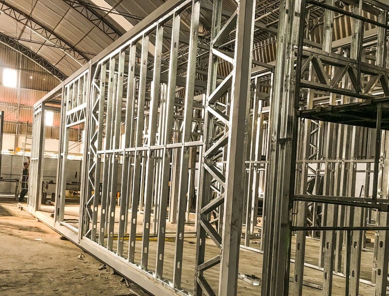 Construção modular preço m2