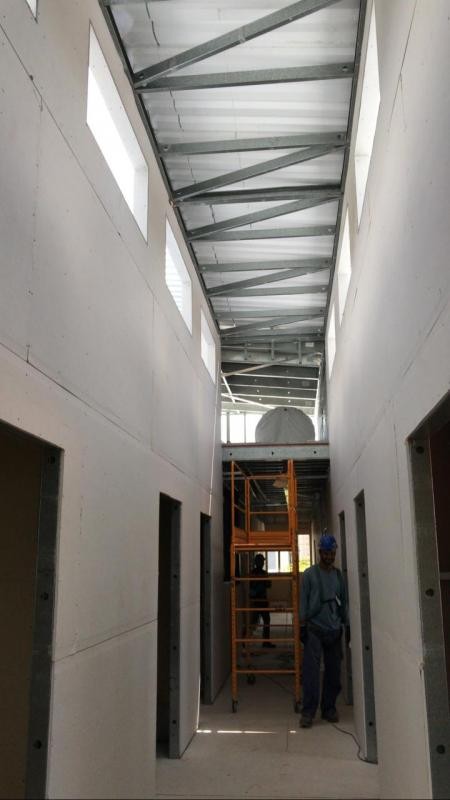 Construção a seco drywall