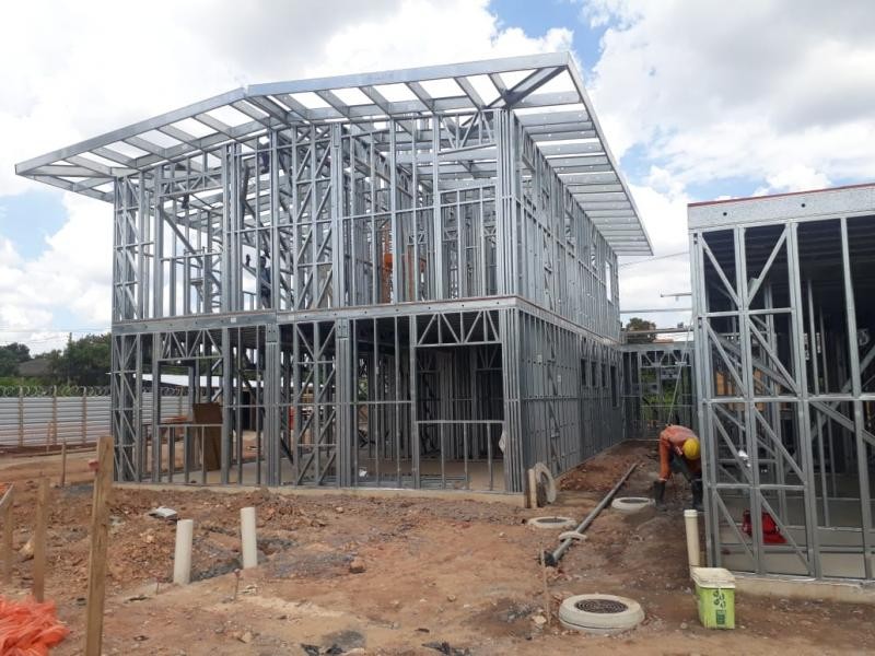 Construção a seco steel frame