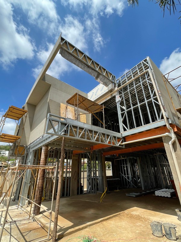 Construção em steel frame belo horizonte