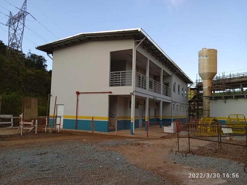 Obras industriais steel frame